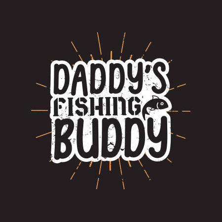 Fathers day typographic t shirt design vectorのイラスト素材