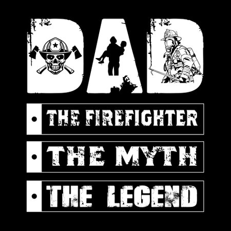 Fathers day typographic t shirt design vectorのイラスト素材