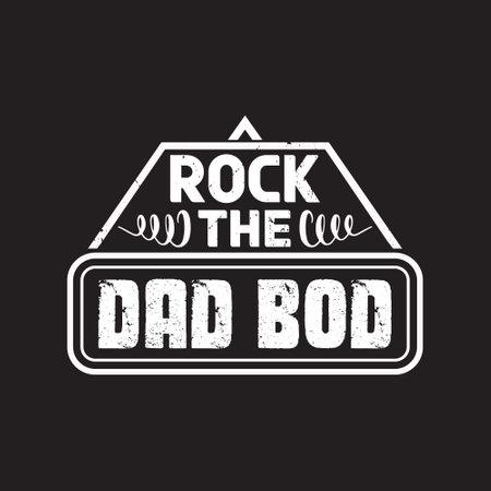 Fathers day typographic quotes vector t shirt design.のイラスト素材