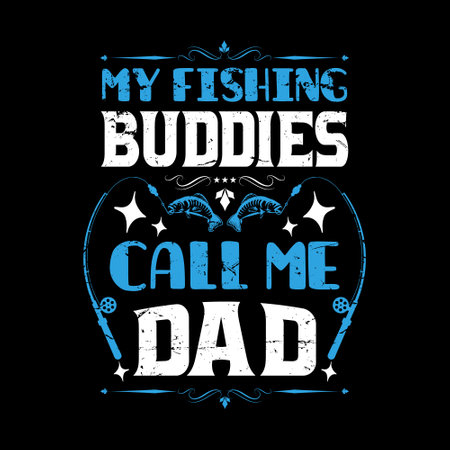 Dad t shirt design vector graphic - father's day typographic quotes design.のイラスト素材