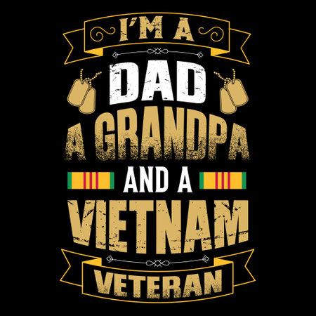 Dad t shirt design vector graphic - father's day typographic quotes design.のイラスト素材