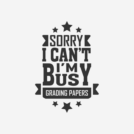 Teacher typographic quotes t shirt design vector graphic.のイラスト素材