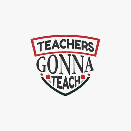 Teacher typographic quotes t shirt design vector graphic.のイラスト素材