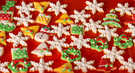 decoration cookies, christmas gingerbread