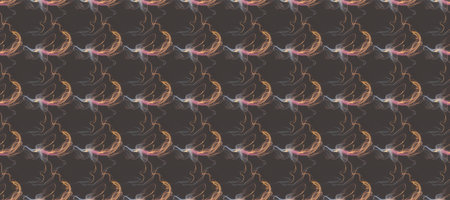 Wide banner long panoramic seamless pattern background