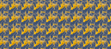 Seamless Wide Banner with Long Panoramic Designの写真素材