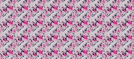 Colorful Seamless Pattern Background with Modern Geometric Shapes