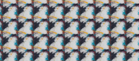 3d seamless pattern background. colorful pattern background