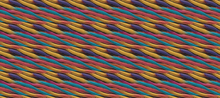 Vibrant and Textured: Abstract Seamless Patternsの写真素材