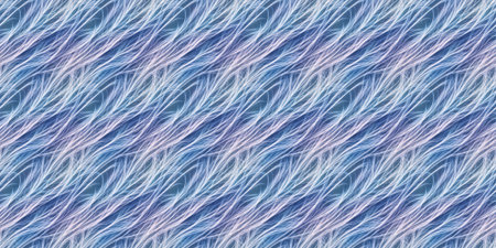 Seamless pattern with wavy lines. Blue and white background.