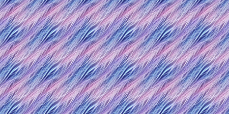 Seamless pattern with abstract lines in blue and pink colors.