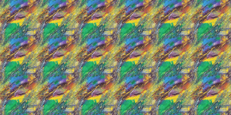 Seamless pattern of multicolored feathers. For eg fabric, wallpaper, wall decorations.