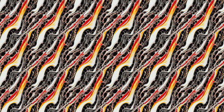 Seamless pattern of abstract shapes. For eg fabric, wallpaper, wall decorations.