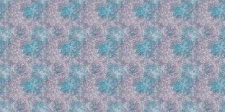 Seamless pattern of snowflakes in blue and pink tones