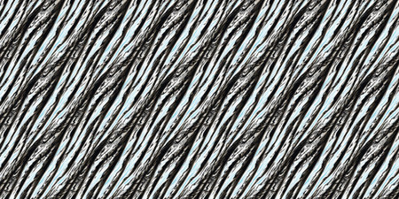 Seamless pattern of abstract striped lines in black and white colors