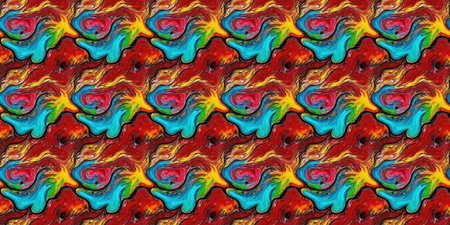 Colorful abstract background. Raster version. No Gradients.