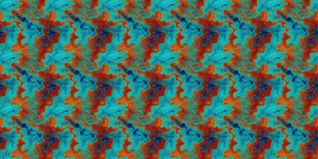 Seamless pattern with abstract blue, red and orange gradient.の写真素材