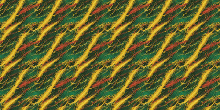 Seamless pattern with abstract wavy lines. Vector image.
