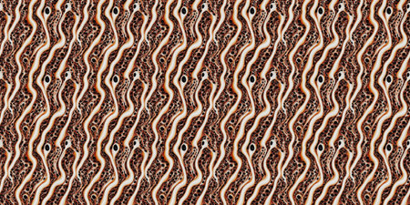 Seamless pattern of wavy lines. Abstract background for design.