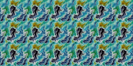 Seamless background pattern. Imitation of a watercolor painting.