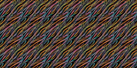 Seamless abstract pattern in the form of strips of different colors