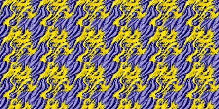 Seamless pattern with abstract background of blue and yellow colors.