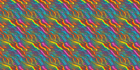 abstract background, unique 3D illustration, multicolored fractal composition