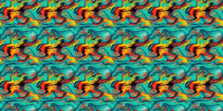 Seamless background pattern. Abstract fractal image. Computer generated graphics.