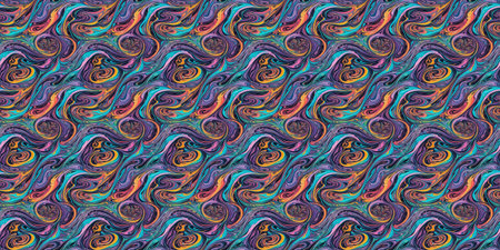Colorful abstract pattern. Computer generated graphics. Fractal art.