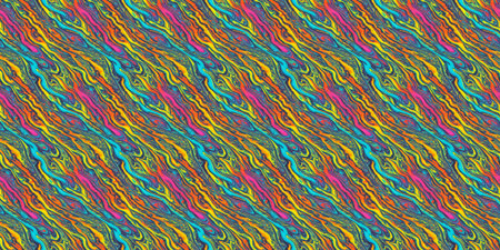 abstract background with a pattern of wavy lines in bright colors