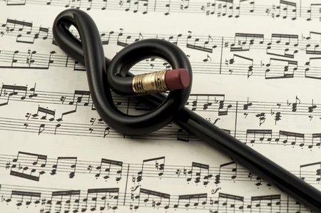 musician pencilの写真素材