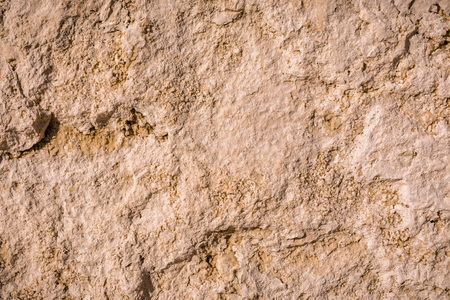 Close up of travertine stone rough surfaceの写真素材