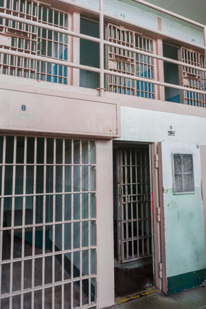 Old prison cell