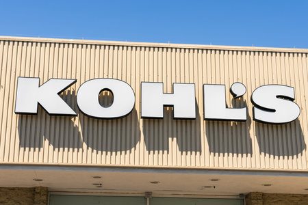August 1, 2019 Mountain View / CA / USA - Kohl's sign at one of their locations in South San...