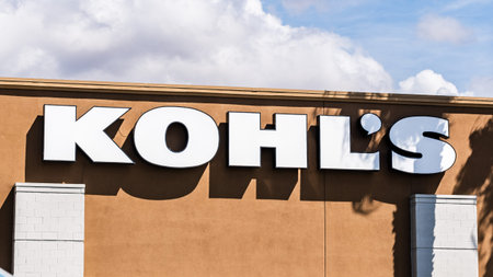 Sep 16, 2019 Milpitas / CA / USA - Kohl's sign at one of their locations in South San Francisco bay...