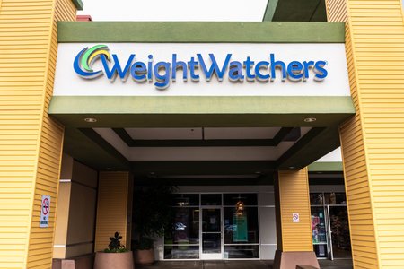 Dec 20, 2019 Sunnyvale / CA / USA - WeightWatchers location in San Francisco Bay; WW International,...