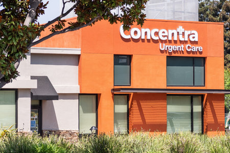 Aug 26, 2020 Santa Clara / CA / USA - Concentra Urgent Care clinic; Concentra Inc., is a national health care company that offers various medical servicesのeditorial素材