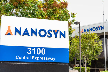 September 8, 2020 Santa Clara / CA / USA - Nanosyn headquarters in Silicon Valley; Nanosyn Inc...