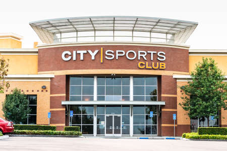 September 8, 2020 San Jose / CA / USA - City Sports Club fitness center in South San Francisco Bay Area, temporarily closed during the COVID-19 epidemicのeditorial素材