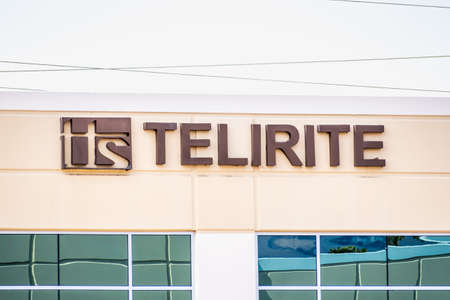 Sep 17, 2020 Fremont / CA / USA - Telirite logo at their headquarters in Silicon Valley; Telirite Technical Services is part of the Semiconductor & Other Electronic Component Manufacturing Industryのeditorial素材