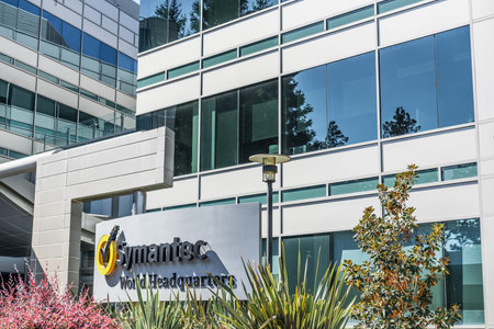 Sep 26, 2020 Mountain View  CA  USA - Symantec former World Headquarters in Silicon Valley; Symantec...