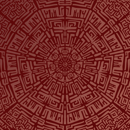 Dark ethnic ornaments.  Geometric background in ethnic styleのイラスト素材