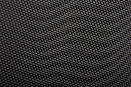 Close up of black textured synthetical backgrounの写真素材