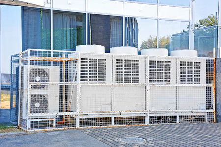 Industrial steel air conditioning and ventilation systems