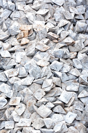 Close up of semi-finished pig iron, ready for shipmentの写真素材