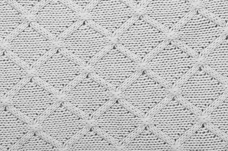 Abstract knitted jersey textured background, close up