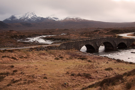 The Cuillins, Isle of Skye seen from Sligachan