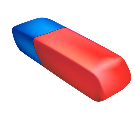 illustration of an office eraserのイラスト素材