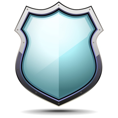 detailed illustration of a coat of arms, symbol for security and protectionのイラスト素材