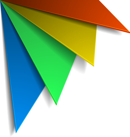 detailed illustration of an abstract geometric shaped infographic template layoutのイラスト素材